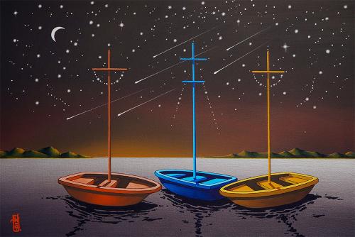 PRIMARILY BECALMED AGAIN 