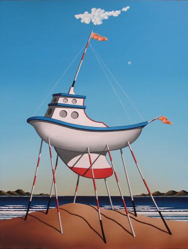 THE FISHER QUEEN SUSPENDED