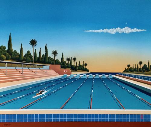 FIRST LAP OF THE DAY