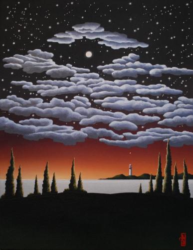 LIGHTING THE EIDERDOWN-SKY