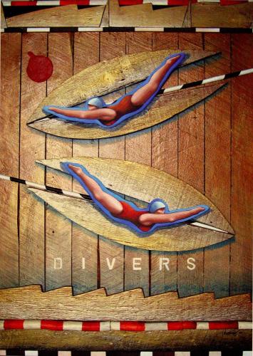 VICTORY-DIVERS [Mixed Media]